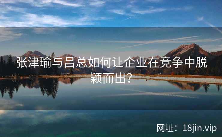 张津瑜与吕总如何让企业在竞争中脱颖而出？