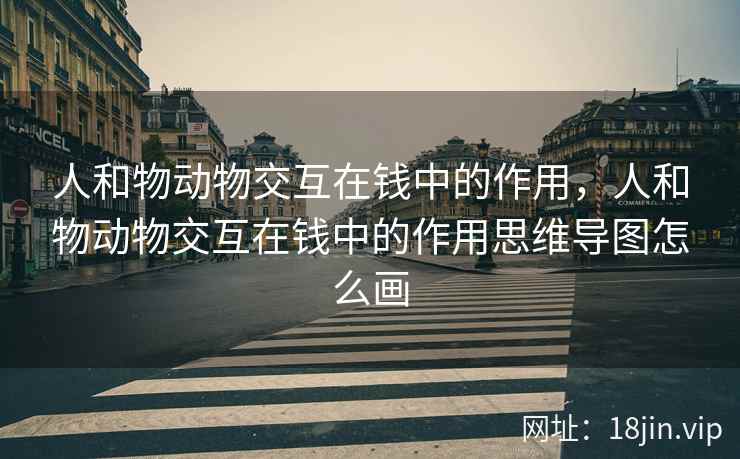 人和物动物交互在钱中的作用，人和物动物交互在钱中的作用思维导图怎么画
